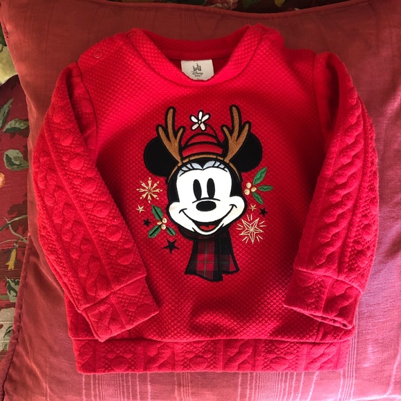 Disney Baby Holiday Sweatshirt - Picture 1 of 10